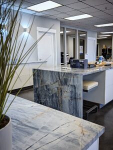 Dark Star Marble Granite Office