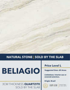 Beliagio Quartzite Countertops