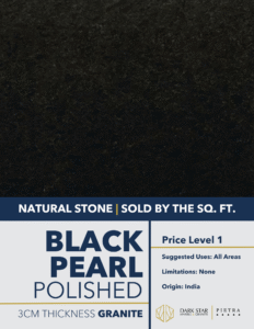 Black Pearl Polished Granite