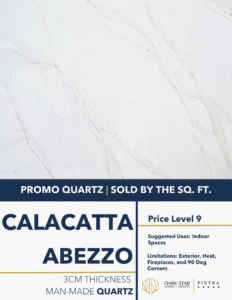 Calacatta Abezzo Quartz Countertops