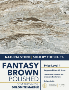 Fantasy Brown Polished Marble