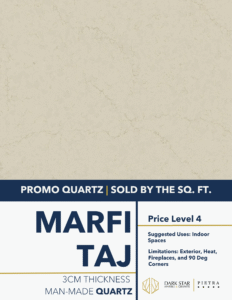 Marfi Taj Quartz Countertops