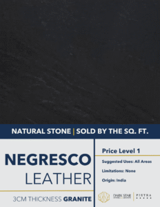 Negresco Leather Granite